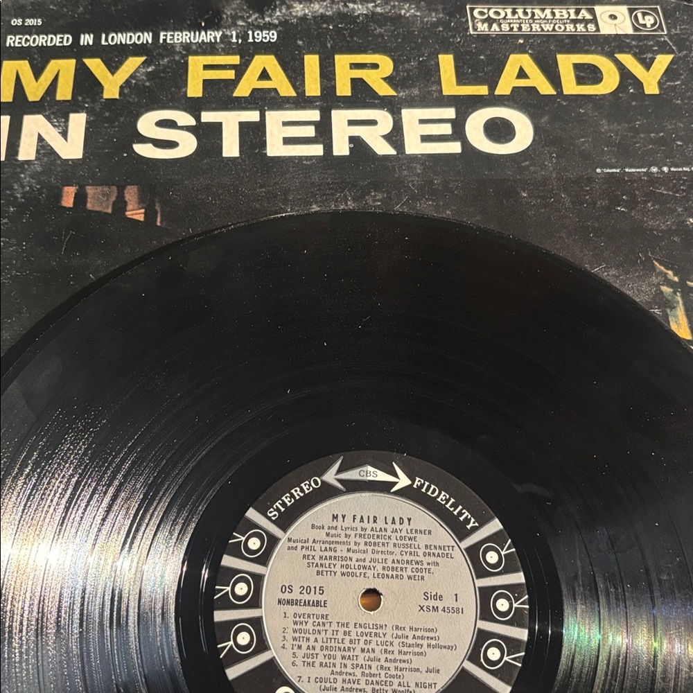 My Fair Lady in Stereo Vinyl Record